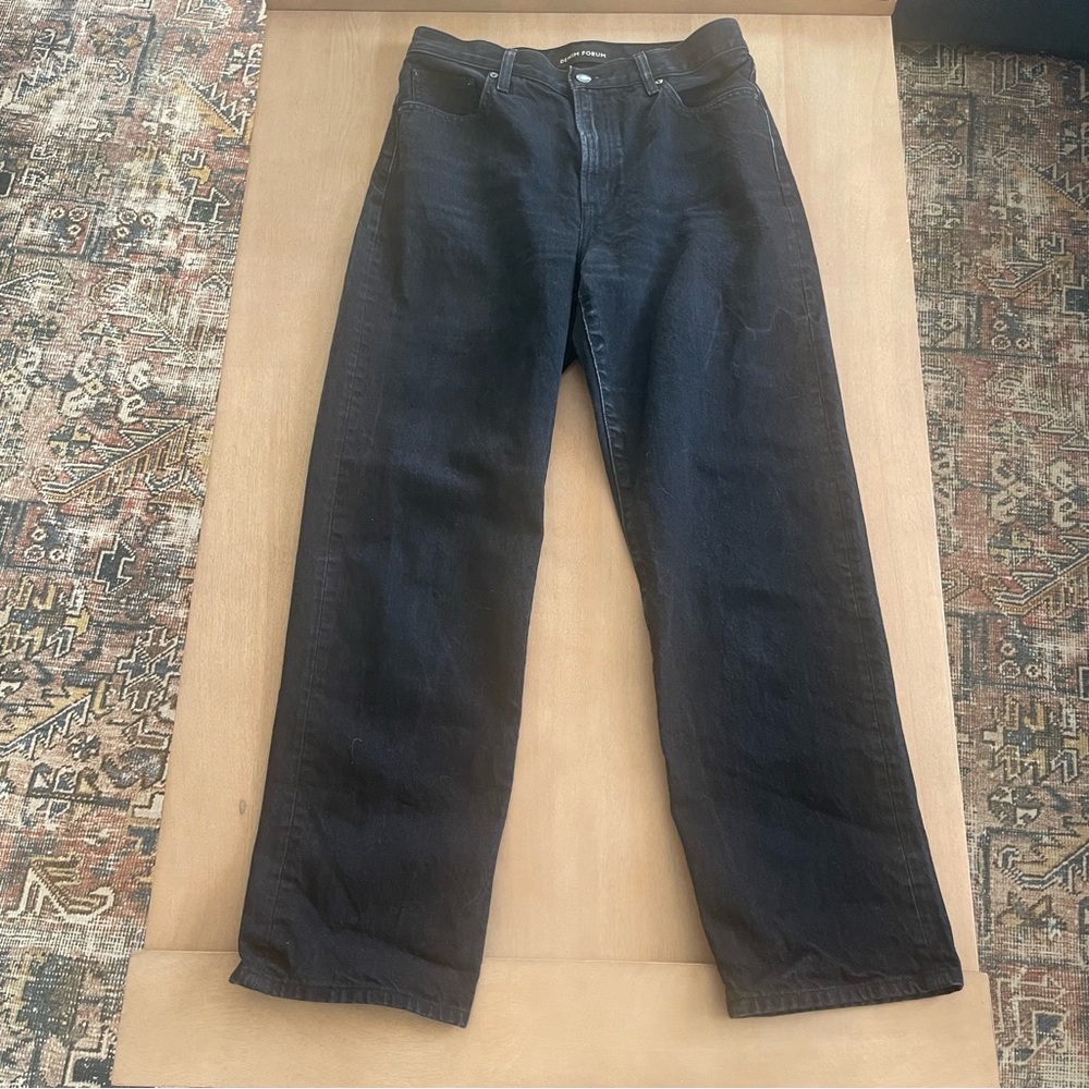 Denim Forum The Marlo High Rise Loose Jeans - Picture 4 of 14